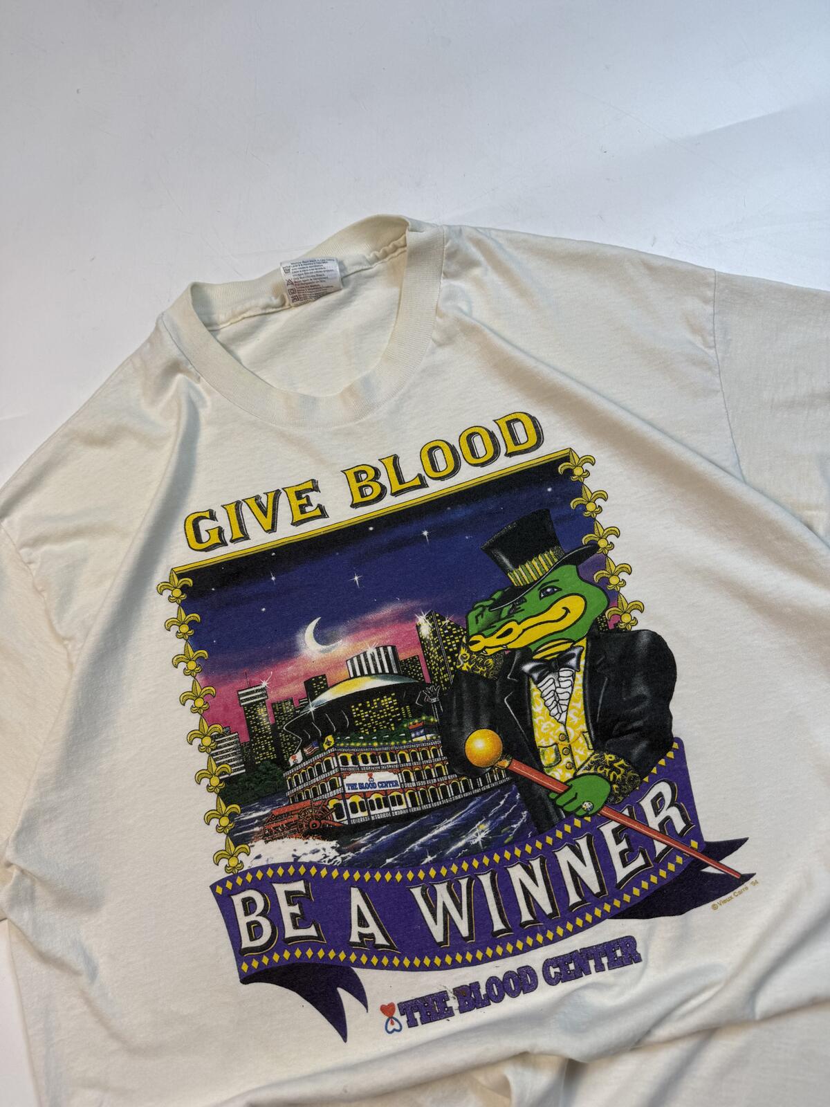 Vintage 90s single stitch graphic tee (XL)