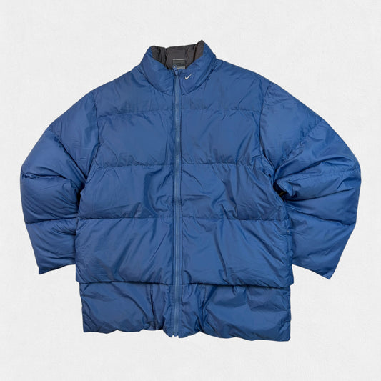 Vintage Nike mini swoosh puffer jacket (L)
