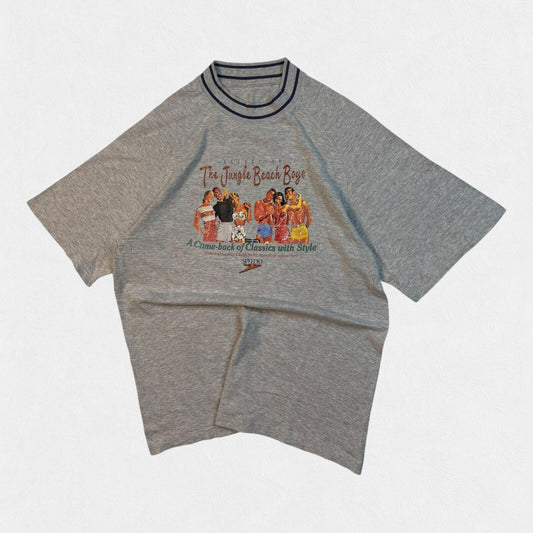 Vintage 90s Speedo beach graphic tee (M)