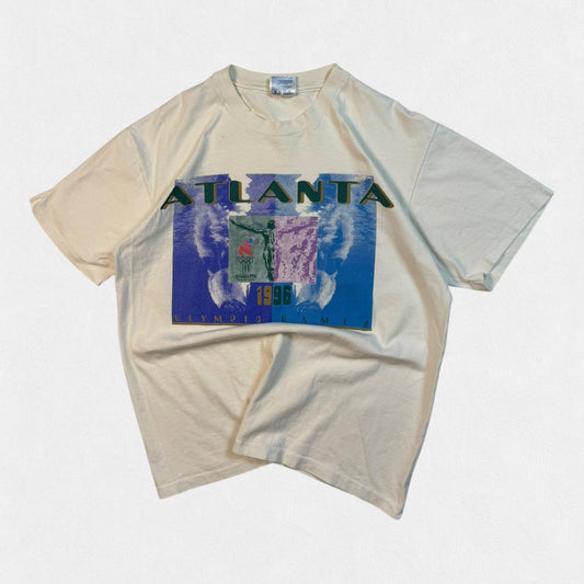 Vintage Atlanta 1996 olympics graphic tee (L)