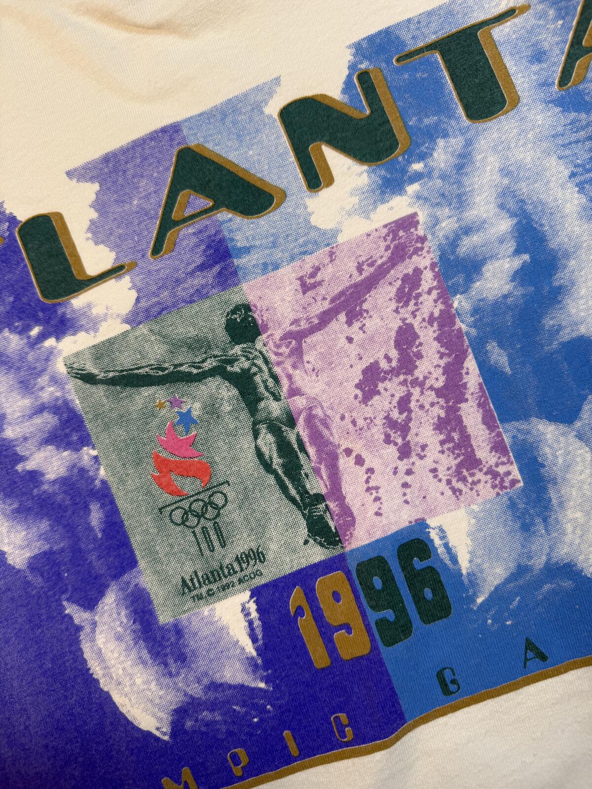 Vintage Atlanta 1996 olympics graphic tee (L)