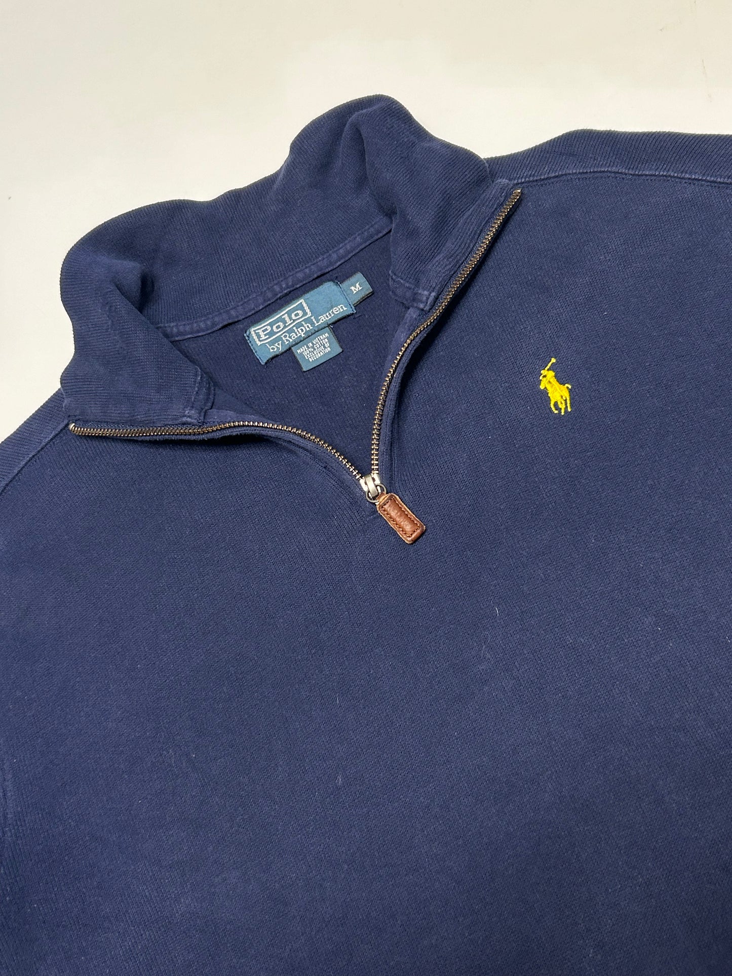 Ralph Lauren Michigan quarter zip sweatshirt (M)