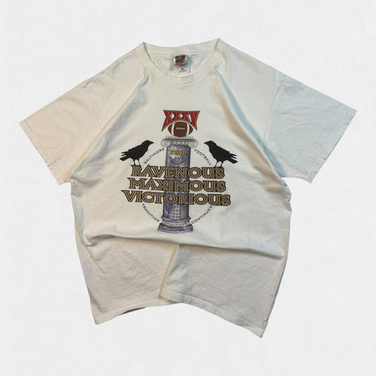 Vintage Baltimore Ravens 2000 super bowl graphic tee (XL)