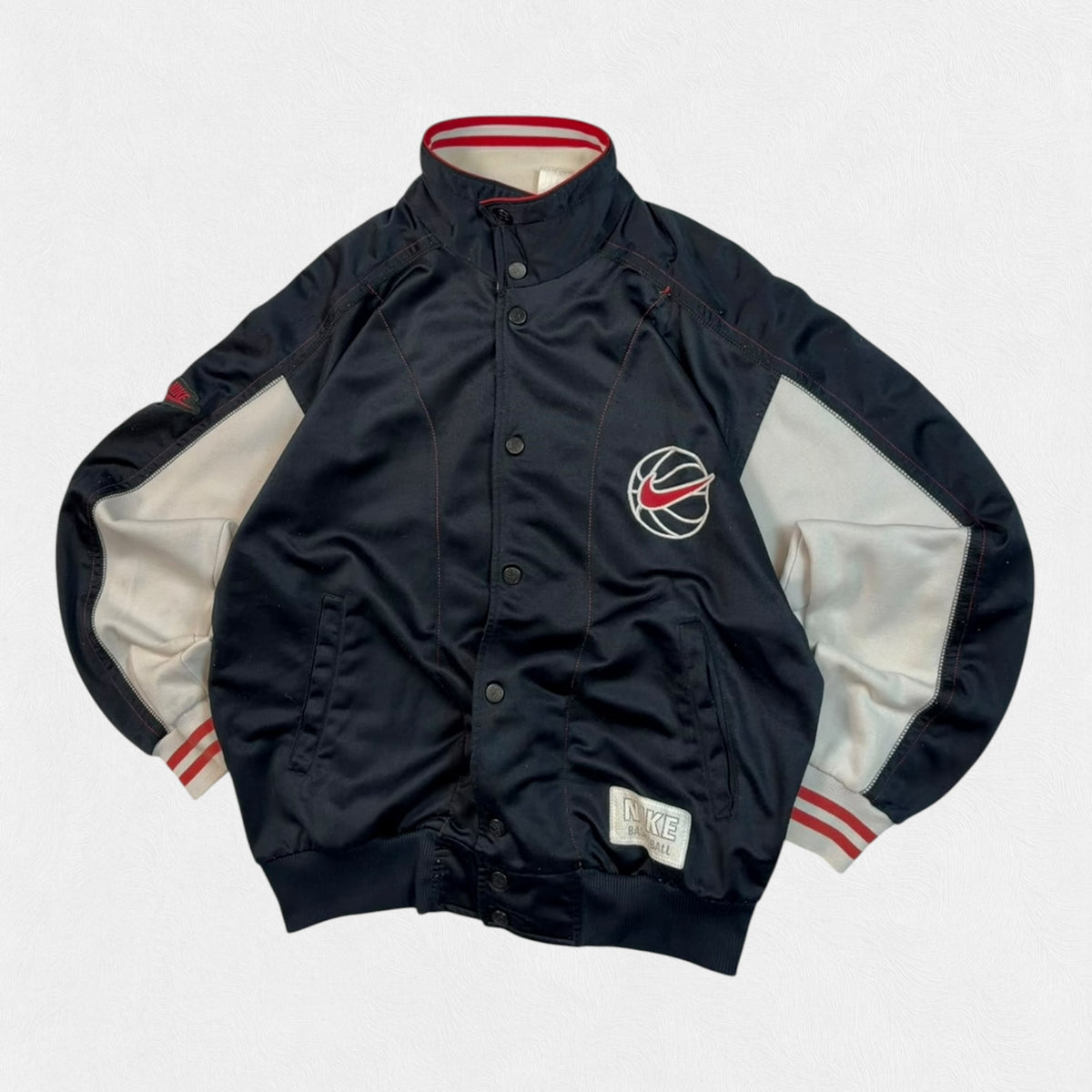 Vintage 90s Nike basketball bomber jacket (M)