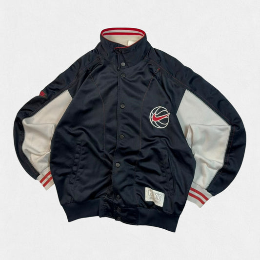 Vintage 90s Nike basketball bomber jacket (M)