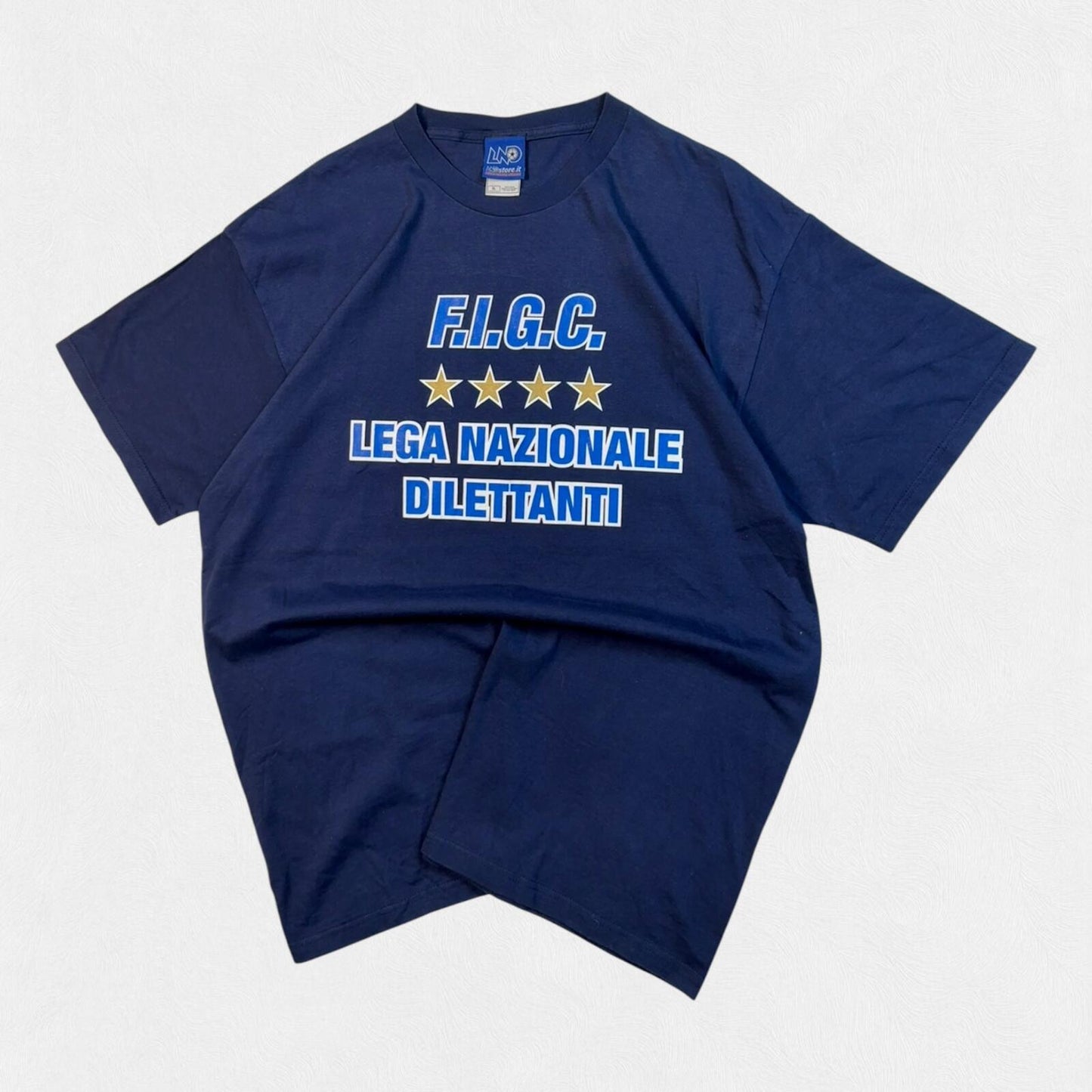 Vintage Italy football graphic tee (XL)