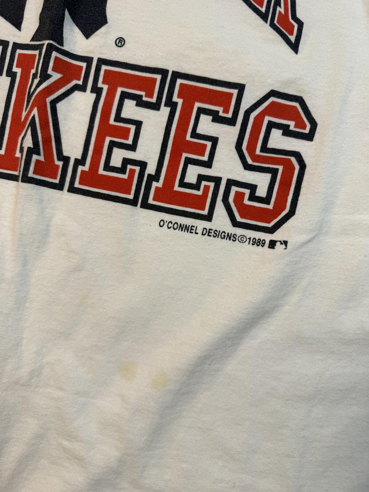 Vintage New York Yankees 1989 graphic tee (L)