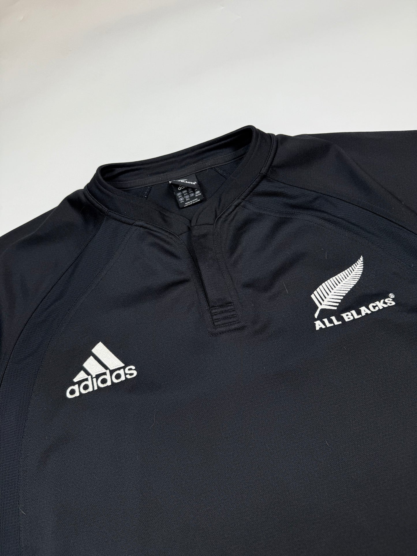 Vintage New Zealand all blacks 2005/06 Adidas rugby union shirt (XXL)