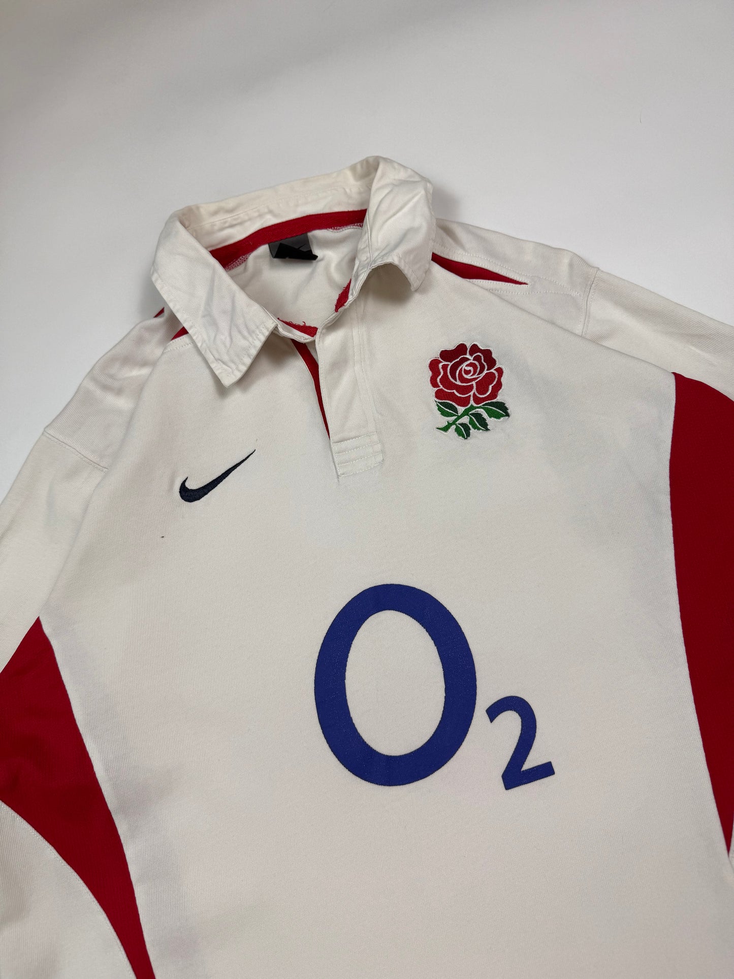 Vintage England 2003-05 Nike home rugby union shirt (XL)