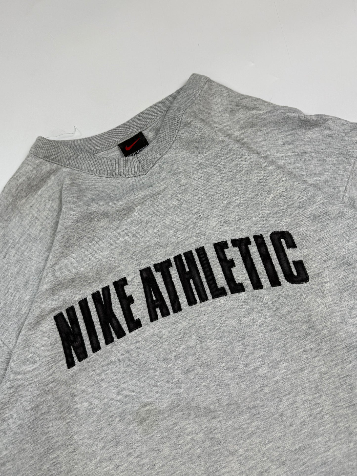 Vintage 90s Nike athletic spell out sweatshirt (XL)