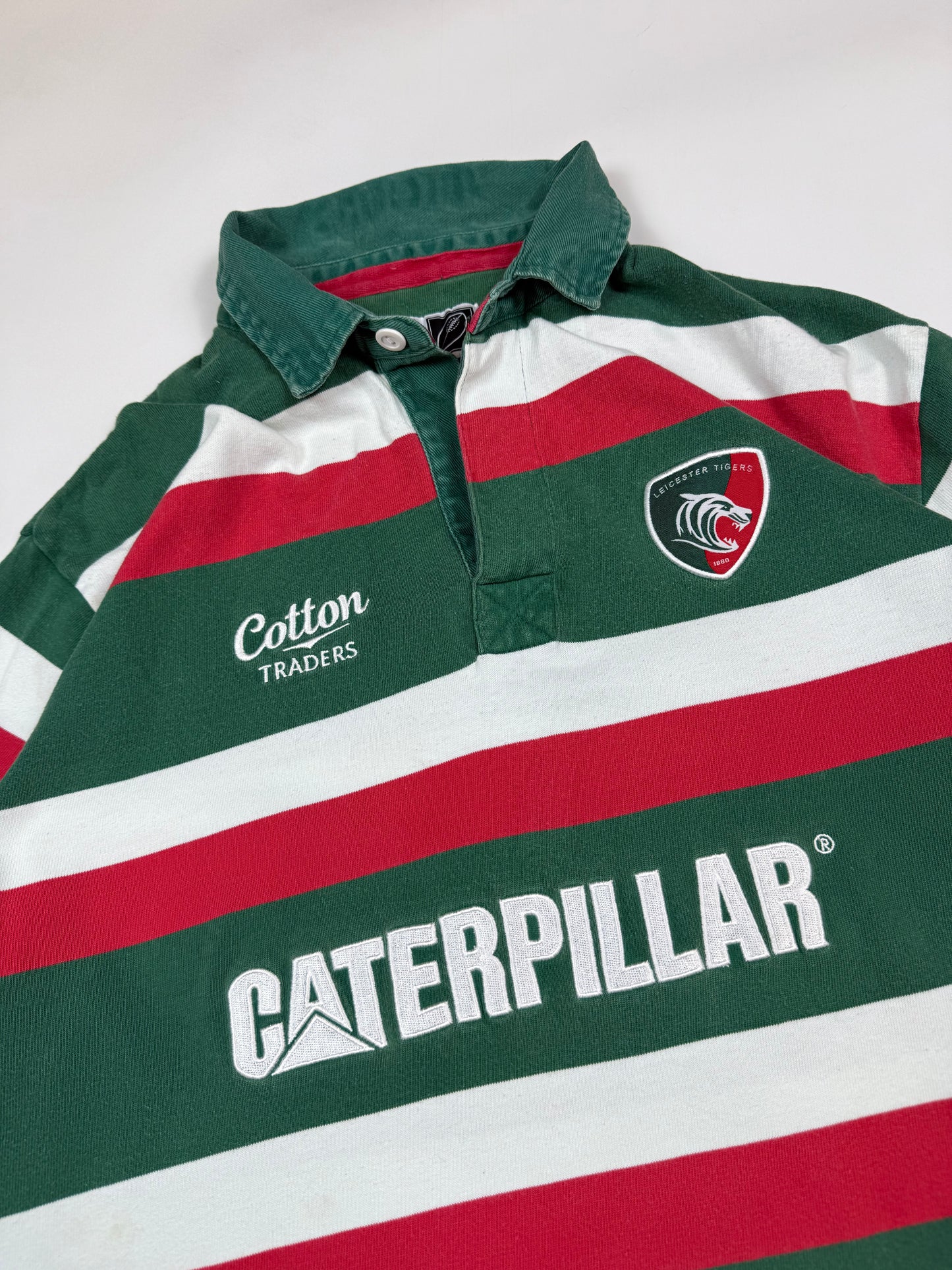 Leicester Tigers 2009/10 Cotton Traders rugby shirt (XL)