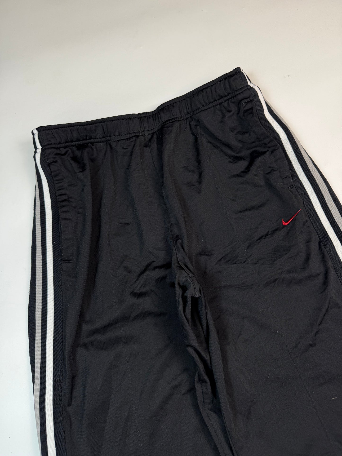 Vintage Nike side stripe baggy track pants (XL)