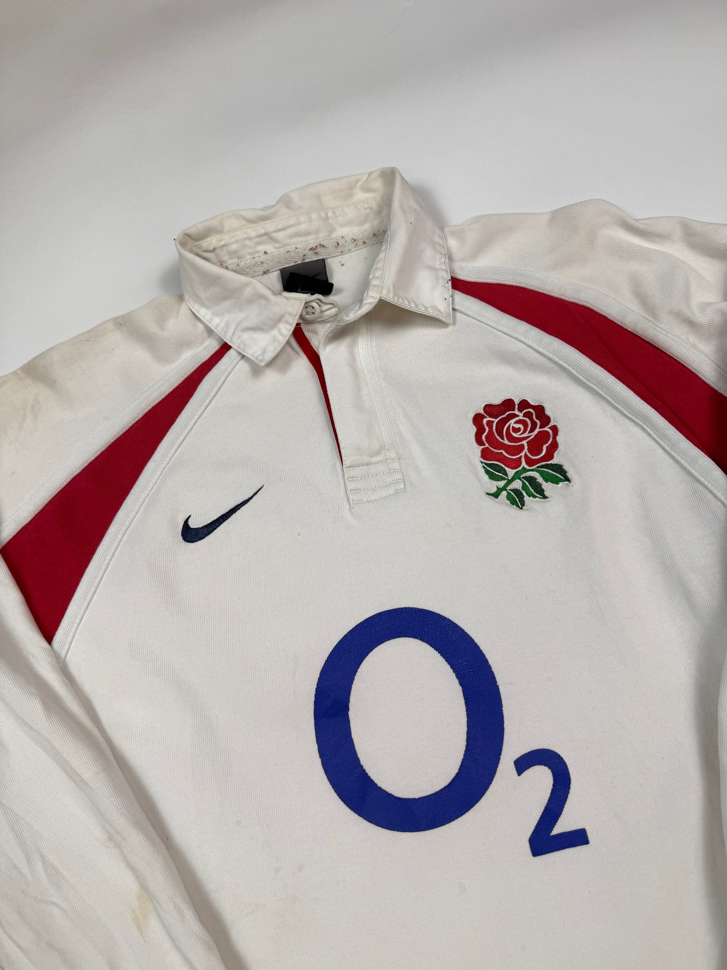 Vintage England 2002/03 Nike home rugby shirt (M)