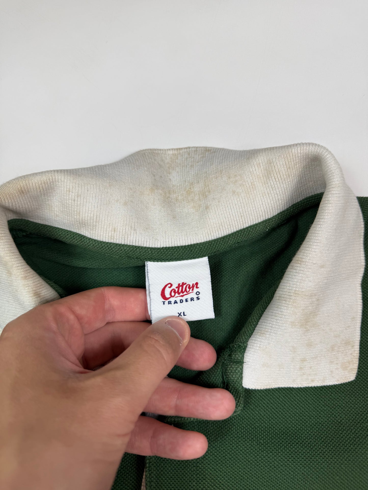 Vintage Ireland Cotton Traders rugby union supporters shirt (XL)