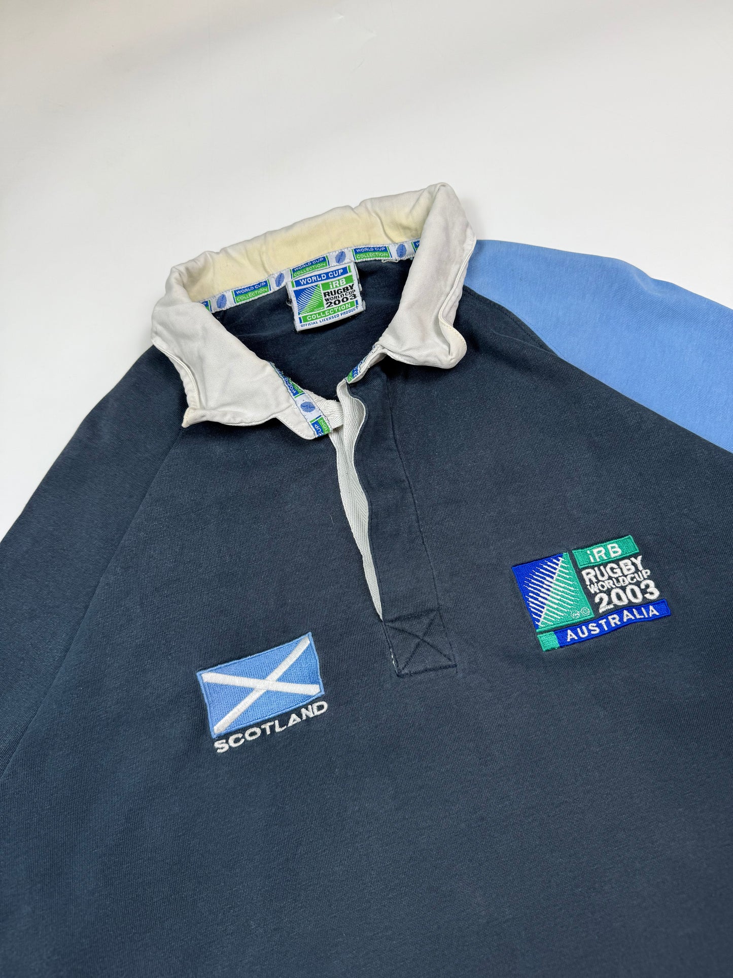 Vintage Scotland rugby world cup 2003 rugby polo shirt (XL)