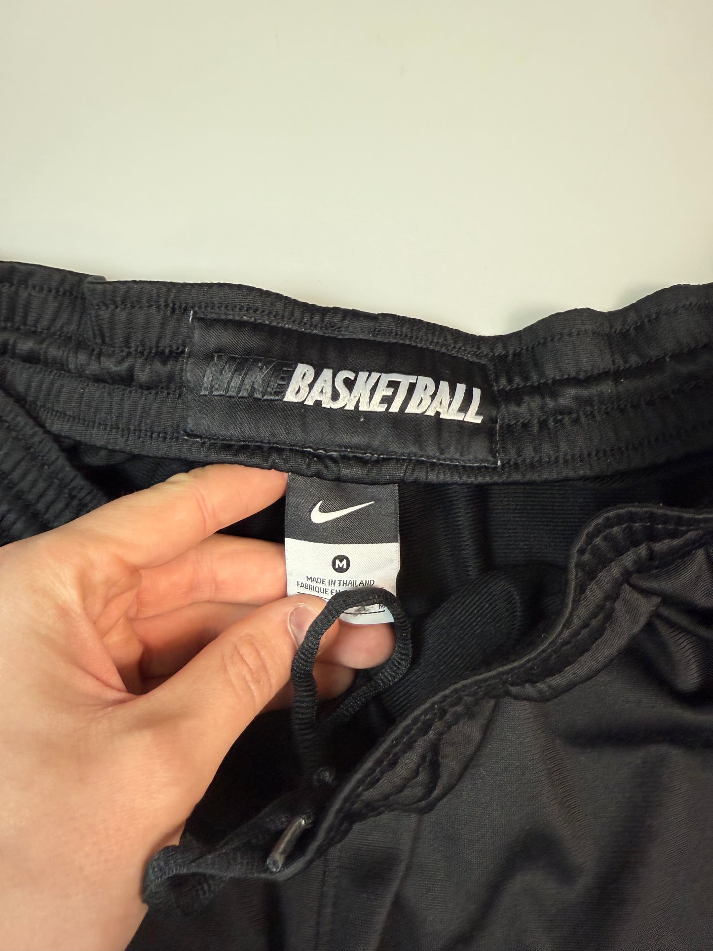 Vintage Nike side stripe baggy track pants (M)