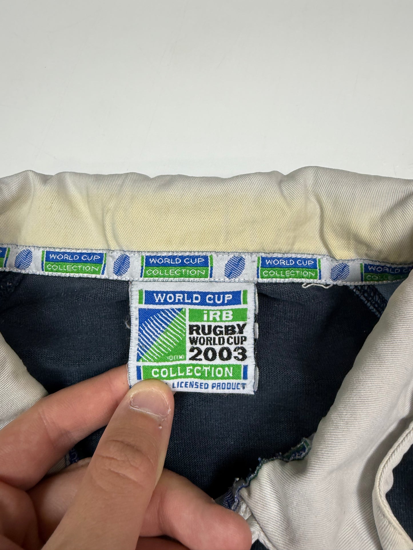 Vintage Scotland rugby world cup 2003 rugby polo shirt (XL)