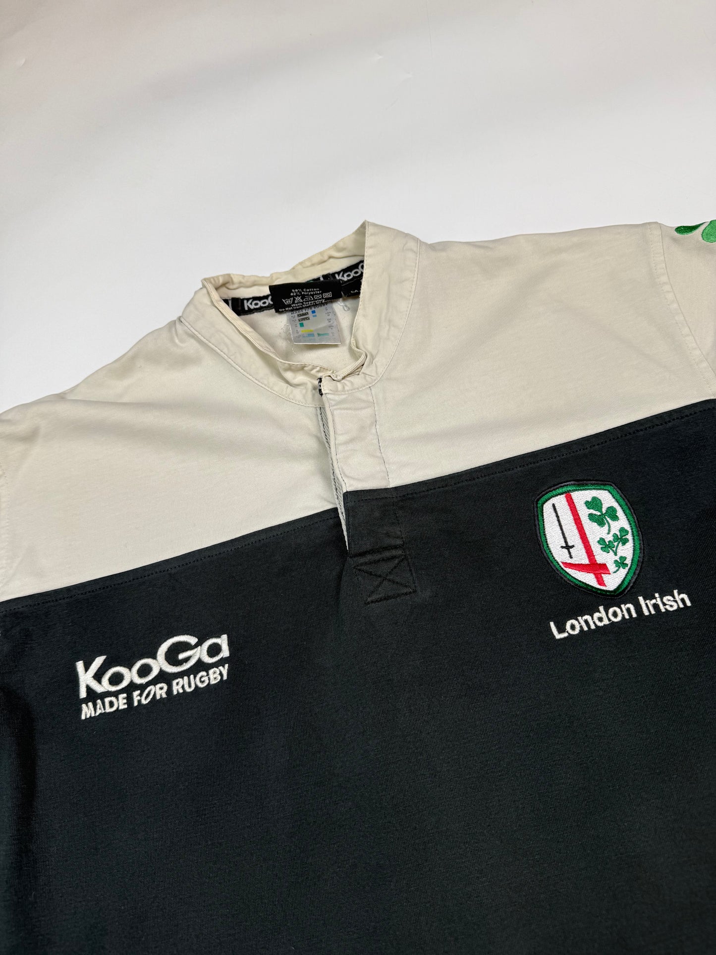 Vintage London Irish 2002/03 Kooga rugby union shirt (M)
