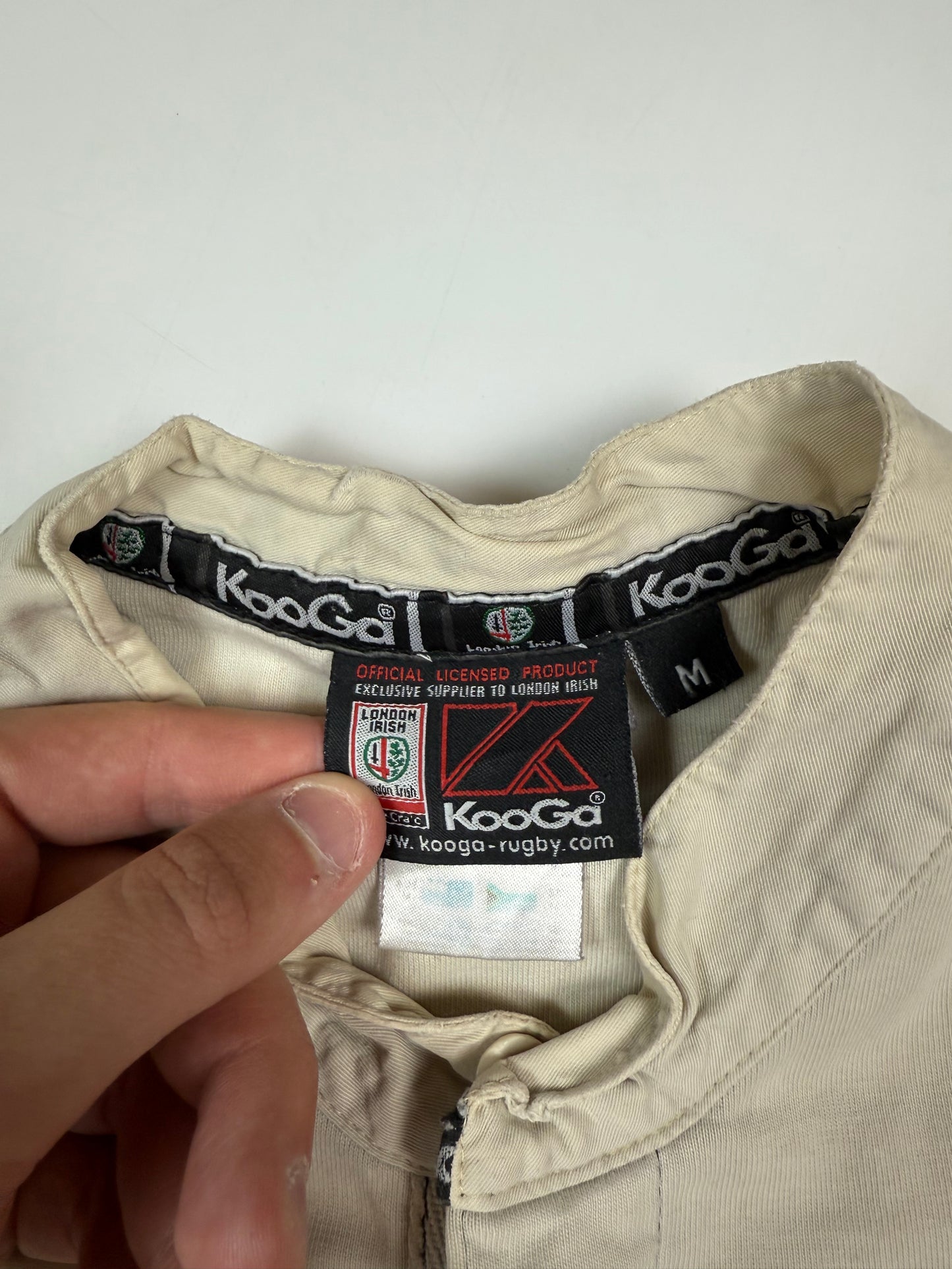 Vintage London Irish 2002/03 Kooga rugby union shirt (M)
