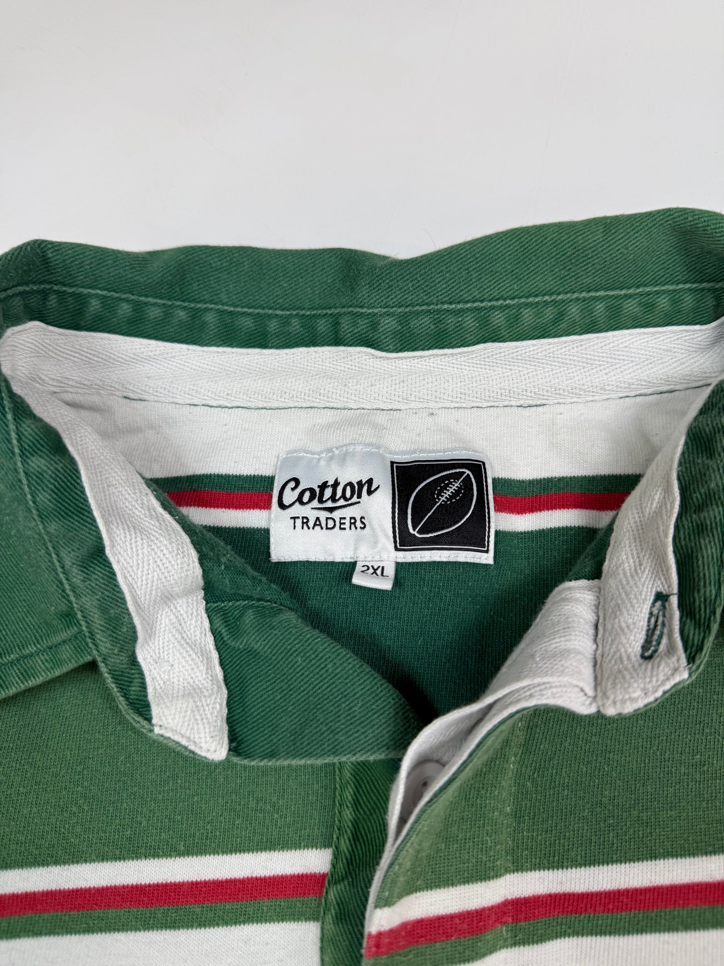 Leicester Tigers 2009/10 Cotton Traders rugby union shirt (XXL)