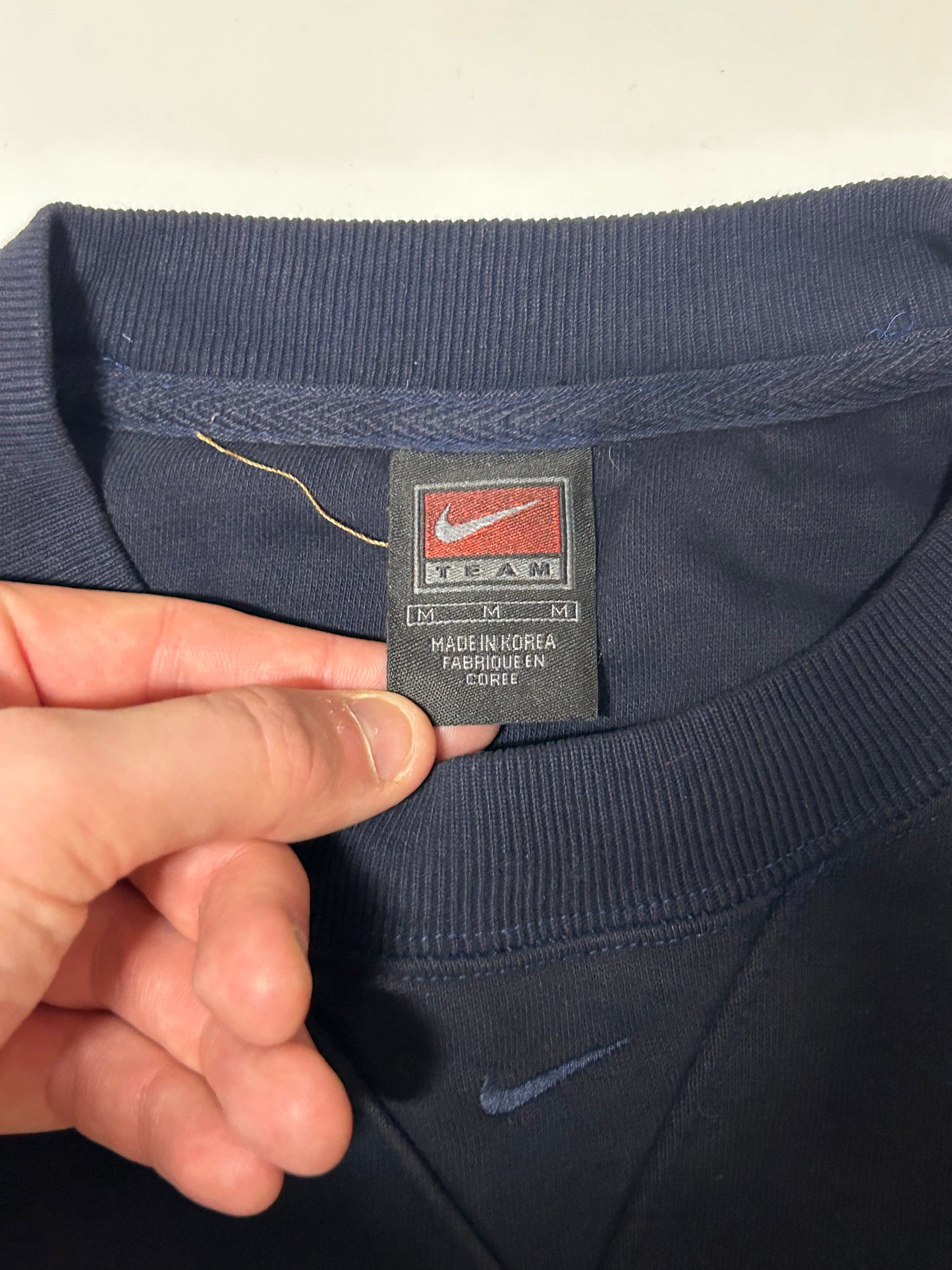 Vintage 90s Nike Dallas Cowboys centre swoosh sweatshirt (M)