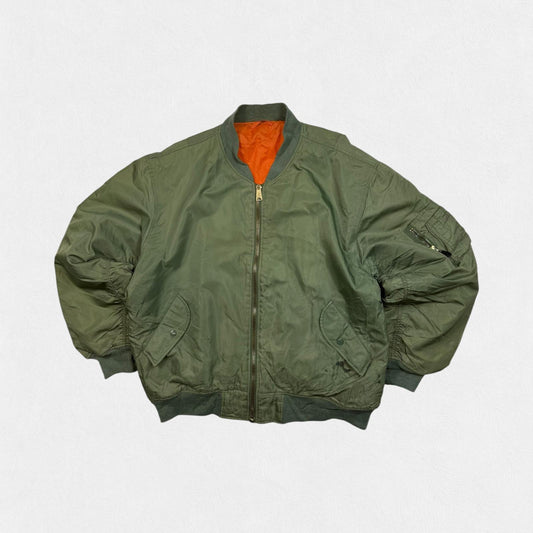 Vintage ma-1 military bomber jacket (XXL)