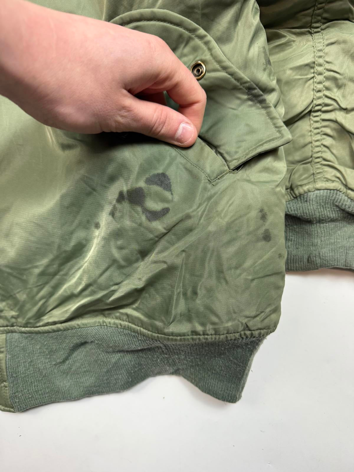 Vintage ma-1 military bomber jacket (XXL)