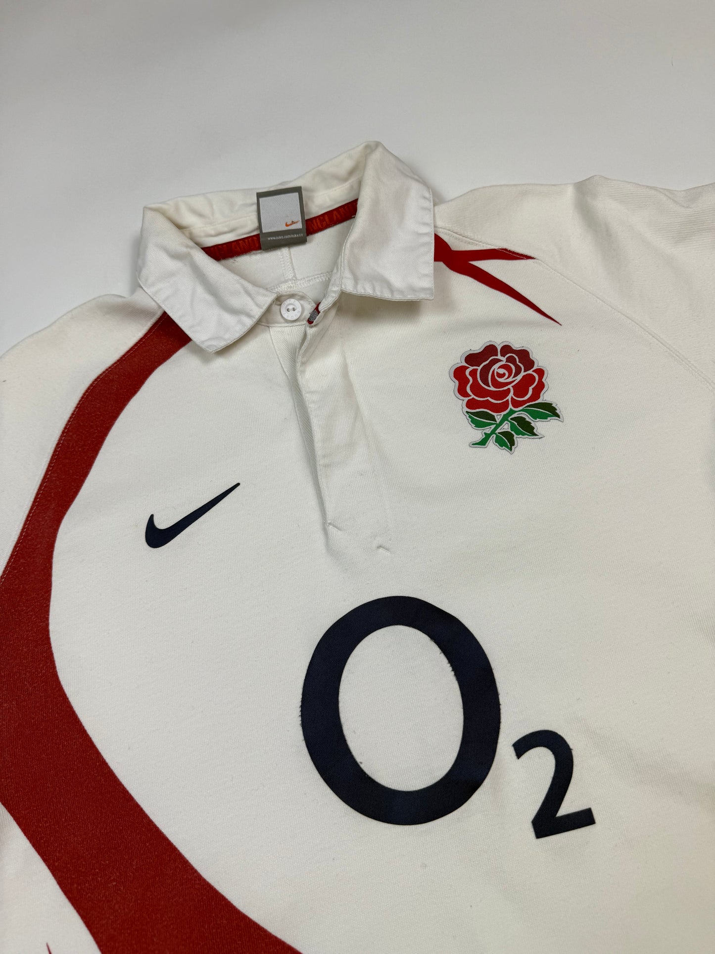 Vintage England 2007-09 Nike s/s rugby union shirt (XL)