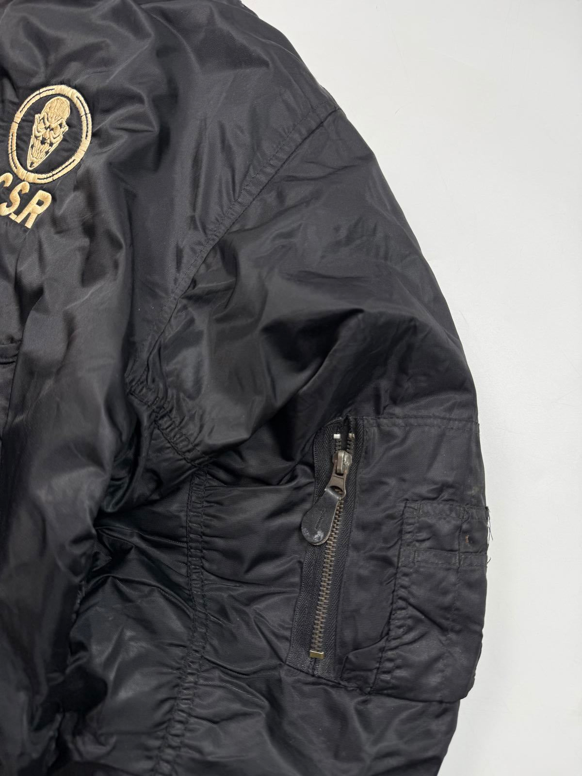 Vintage ma-1 military flight bomber jacket (M)