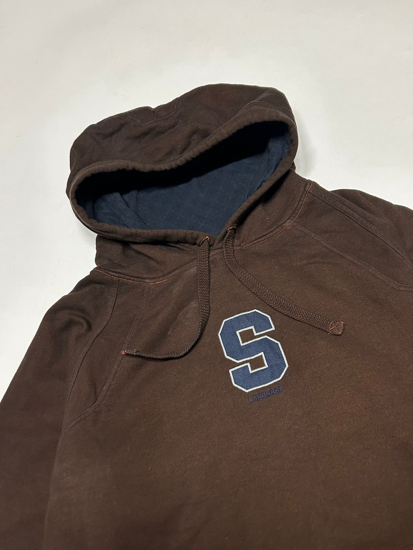 Vintage Nike Lacrosse centre swoosh hoodie (XL)