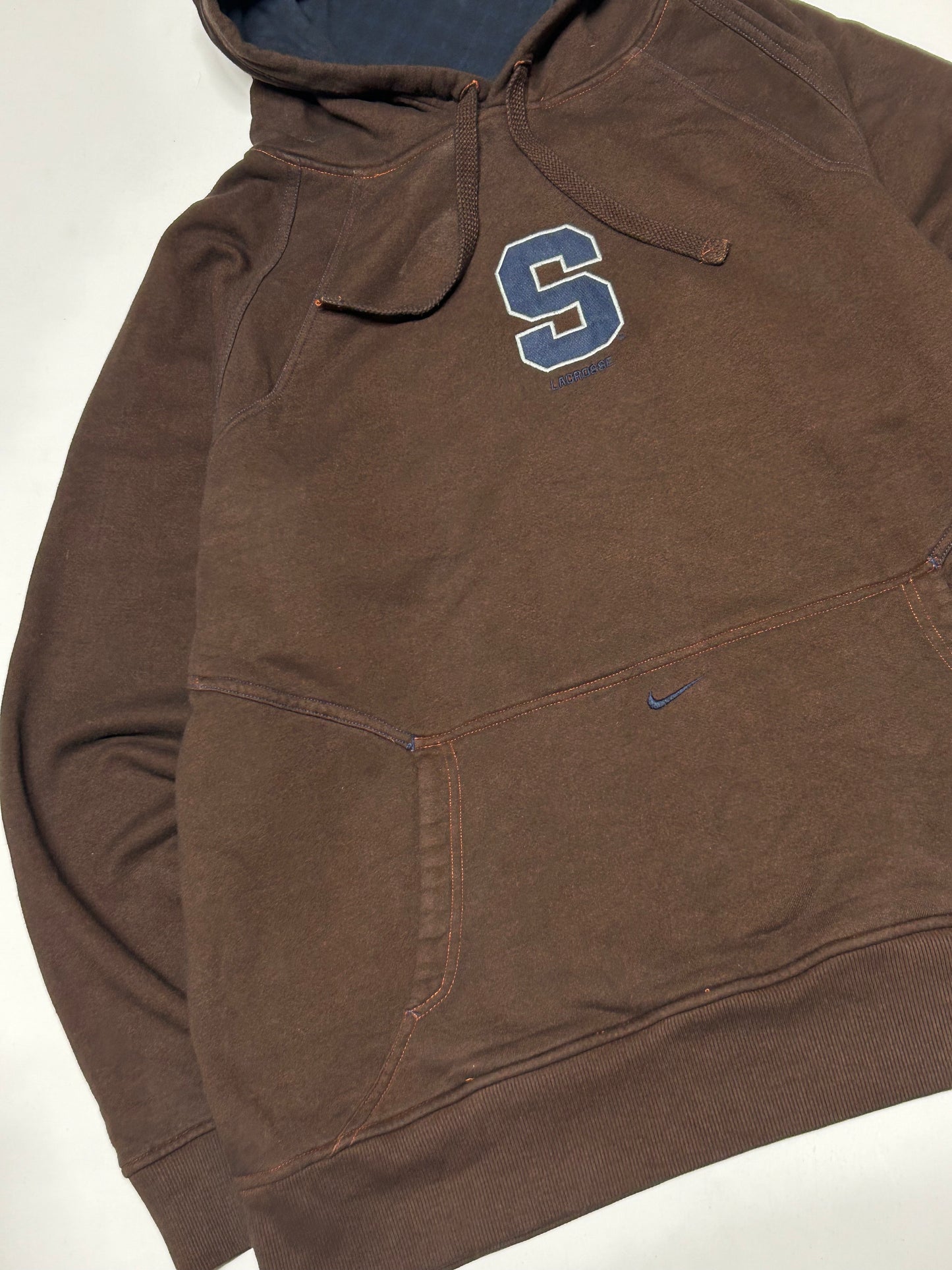 Vintage Nike Lacrosse centre swoosh hoodie (XL)