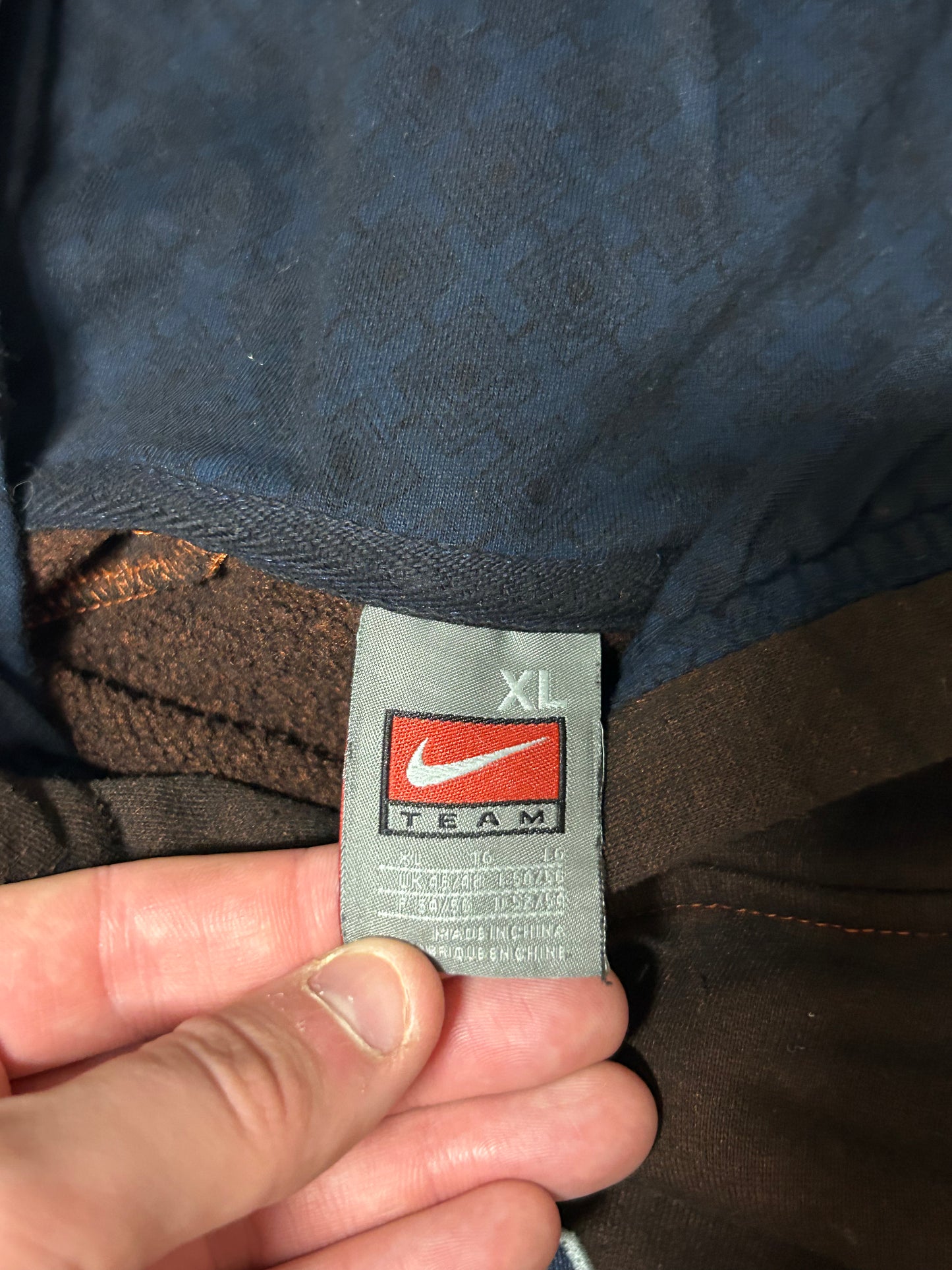 Vintage Nike Lacrosse centre swoosh hoodie (XL)