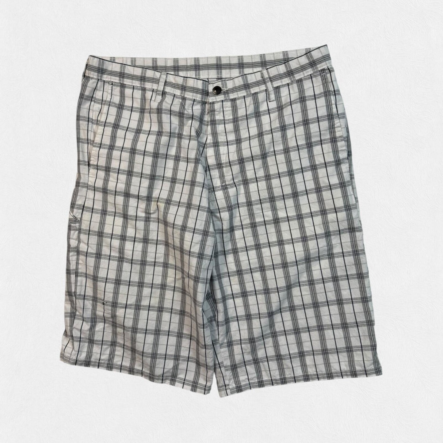 Vintage Dickies baggy checkered shorts (W36)