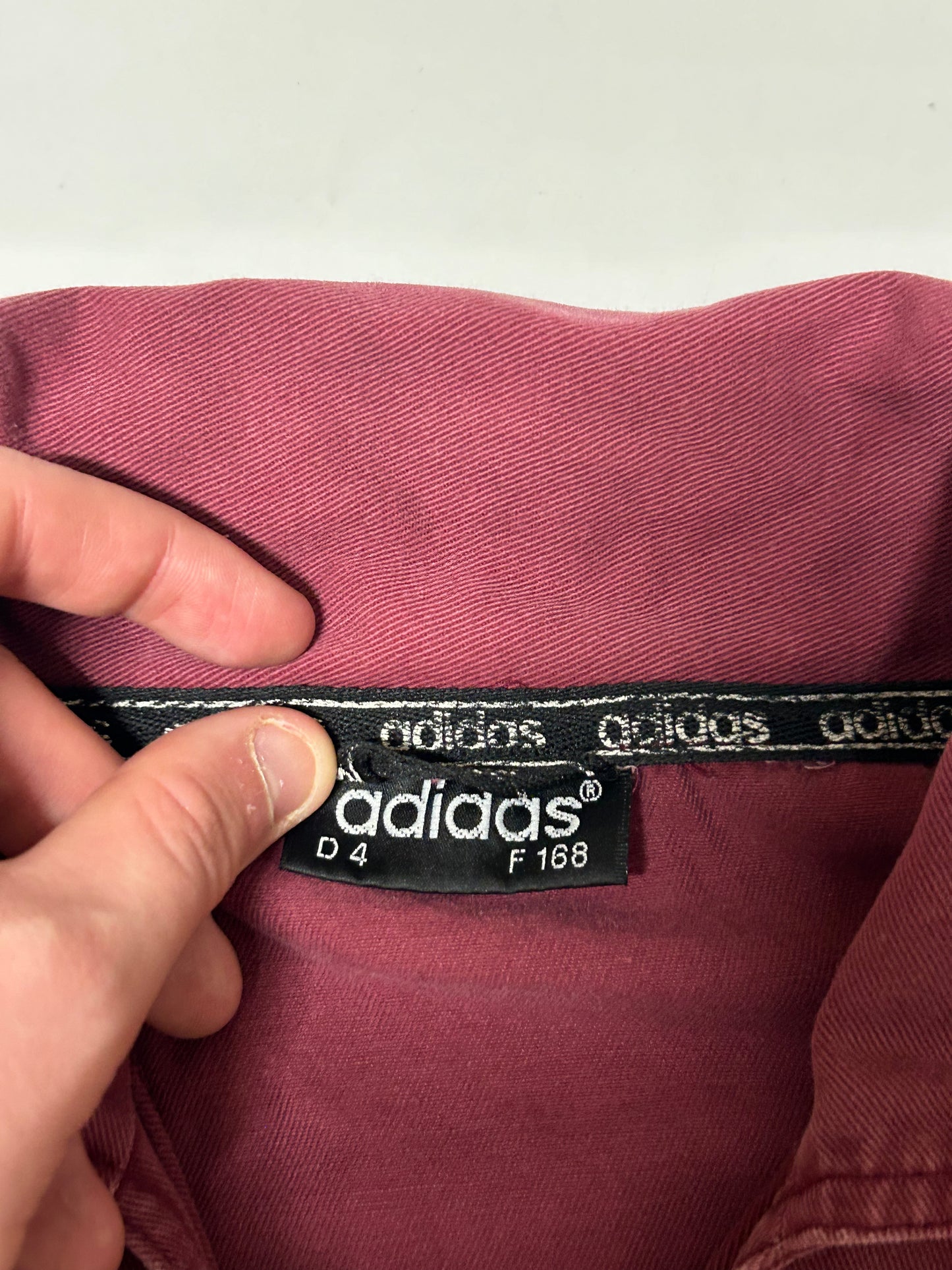 Vintage 90s Adidas drill top (S)