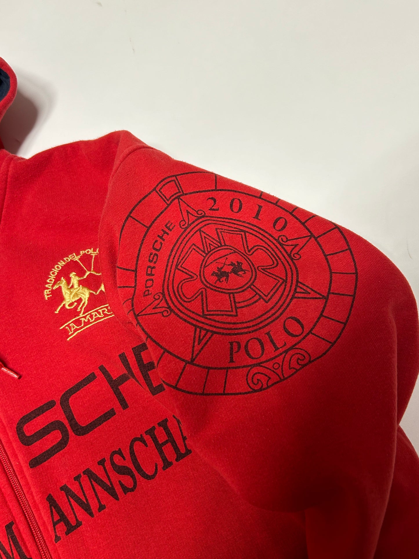 Vintage La Martina Porsche design zip up hoodie (L)