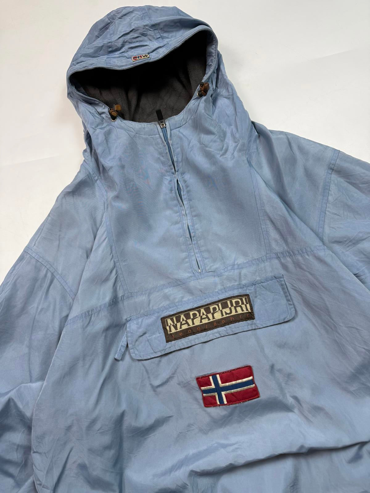 Vintage Napapijri anorak jacket (L)