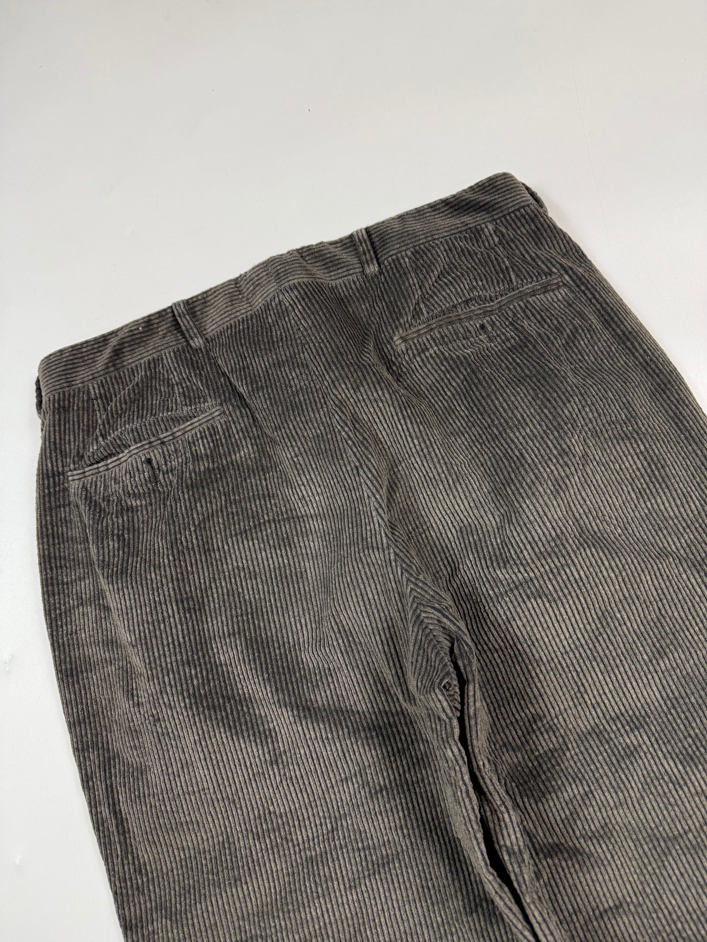 Armani baggy corduroy pants (W32)