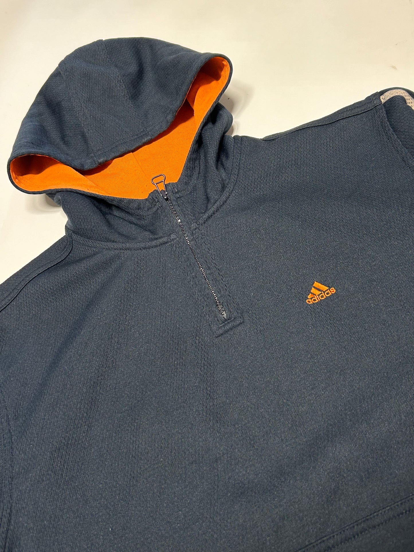 Vintage Adidas small logo hoodie (S)