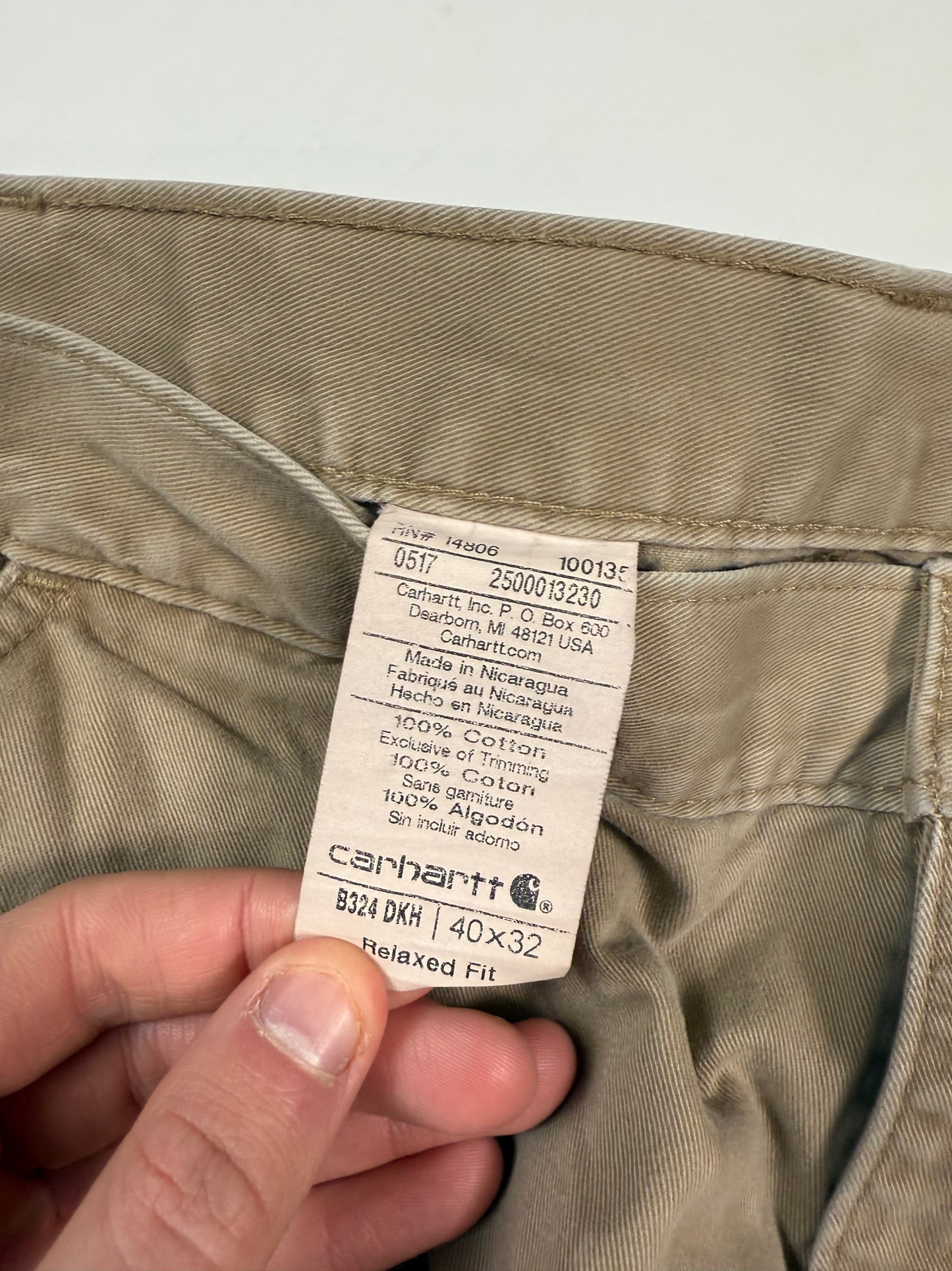 Carhartt baggy carpenter pants (W38)