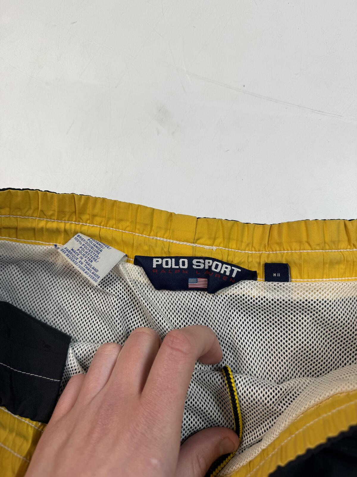 Vintage 90s Ralph Lauren polo sport swim shorts (M)