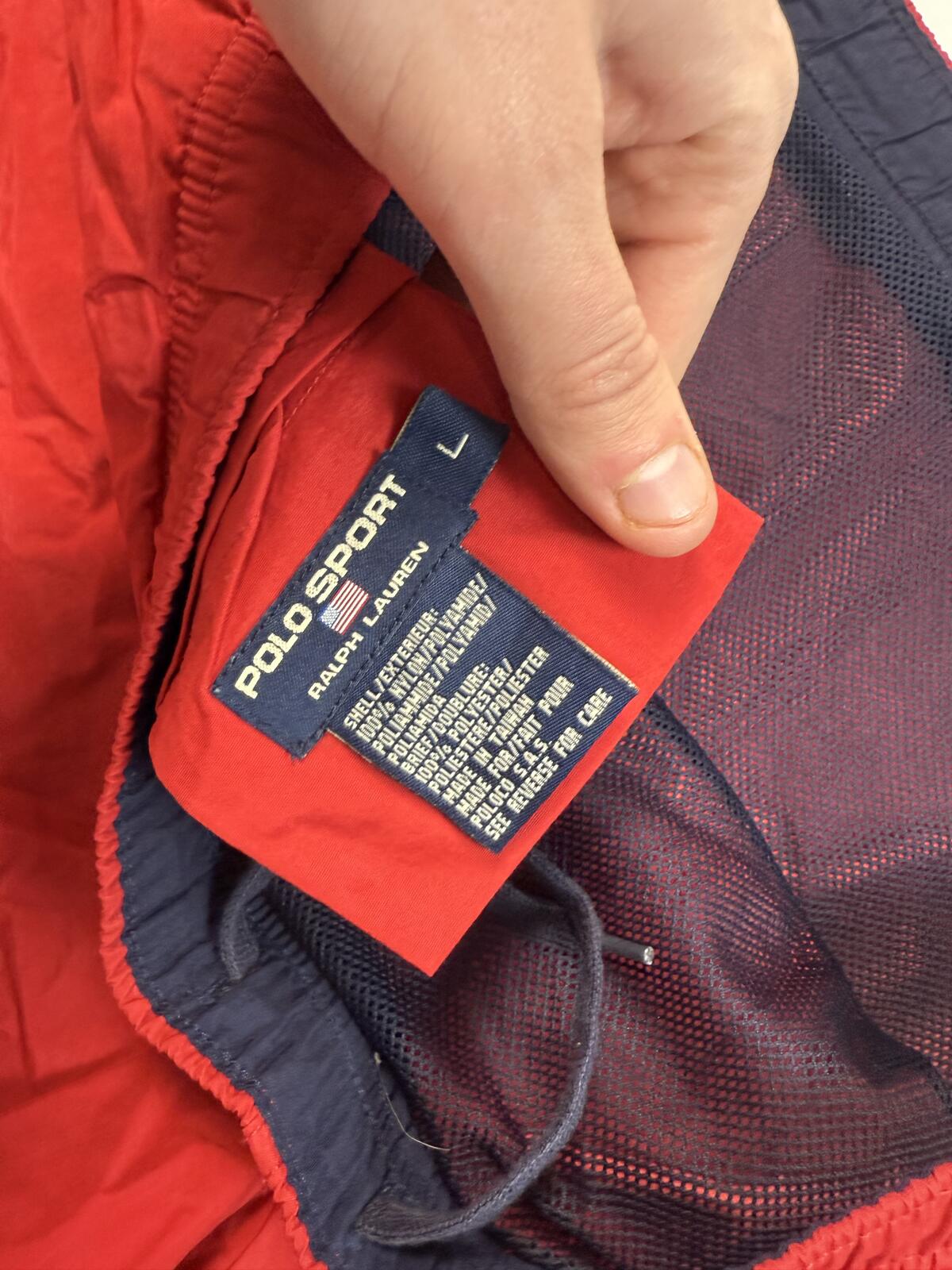 Vintage Ralph Lauren polo sport baggy shorts (L)