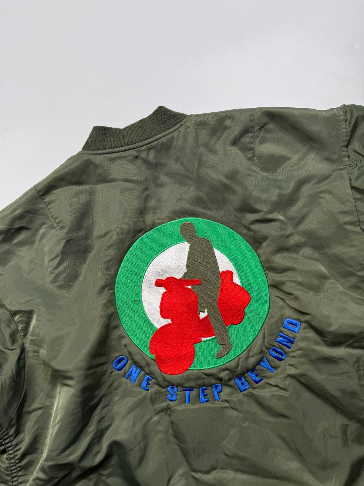 Vintage MA-1 flight bomber jacket (L)
