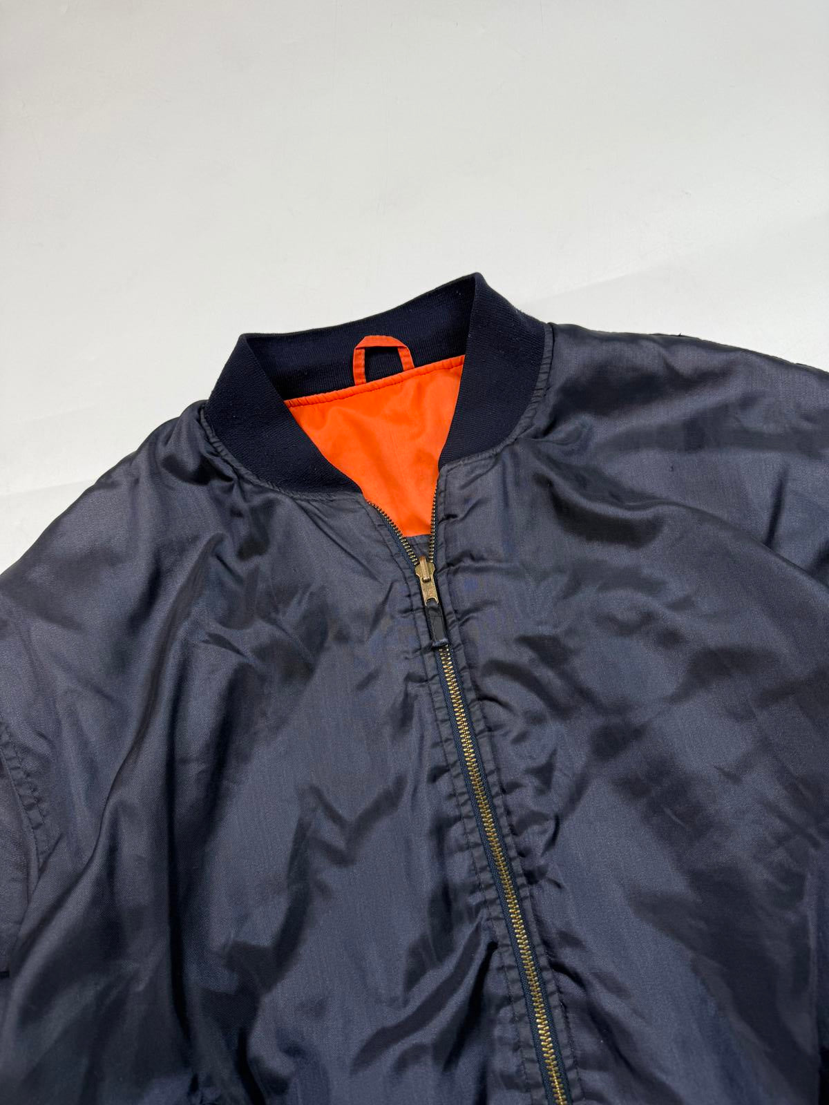 Vintage MA-1 flight bomber jacket (M)