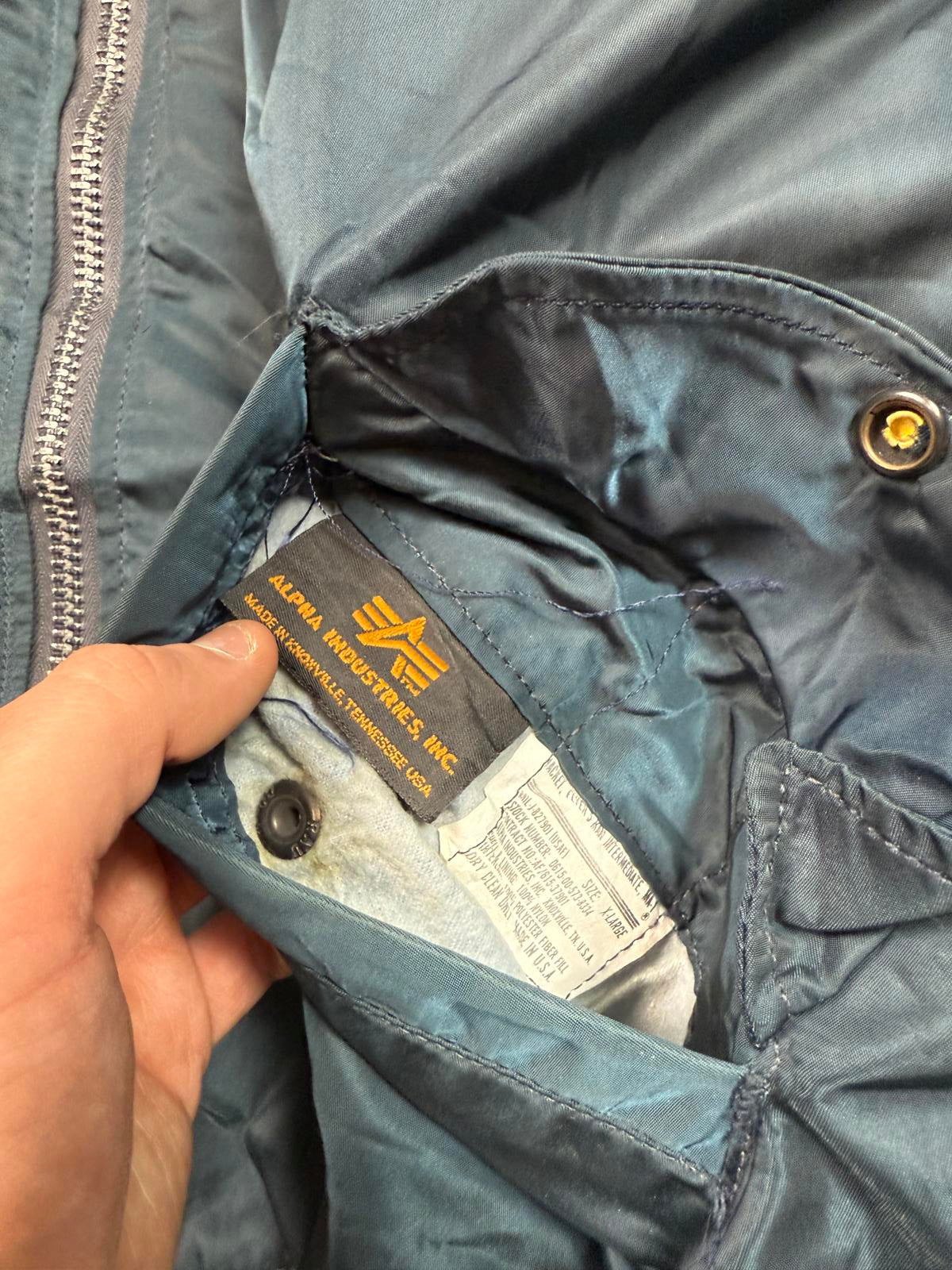 Vintage Alpha Industries MA-1 bomber jacket (XL)
