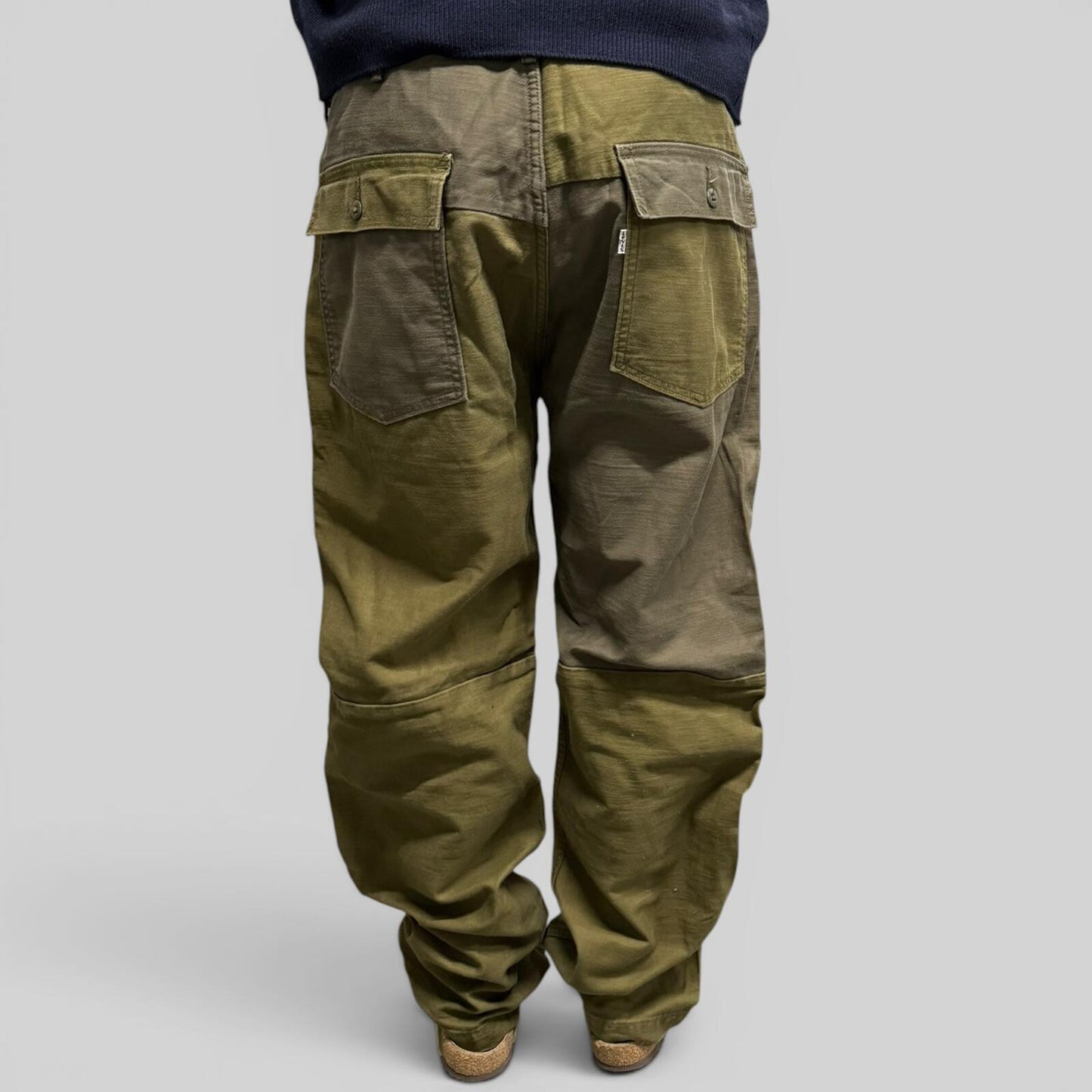 Levi's strauss patchwork baggy pants (W36)