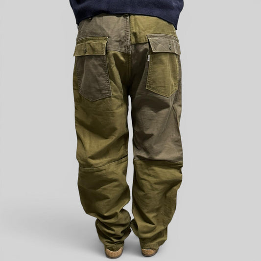 Levi's strauss patchwork baggy pants (W36)