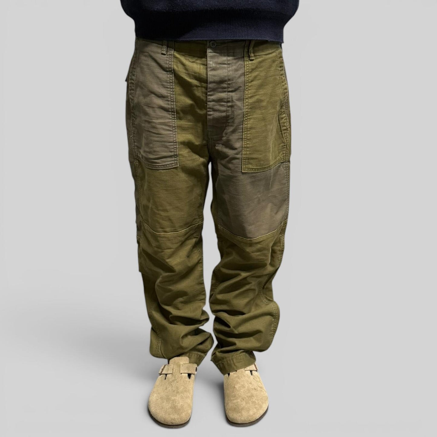 Levi's strauss patchwork baggy pants (W36)