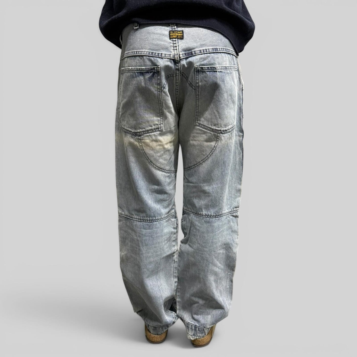 Vintage Y2K G star raw baggy hip hop jeans (W34)