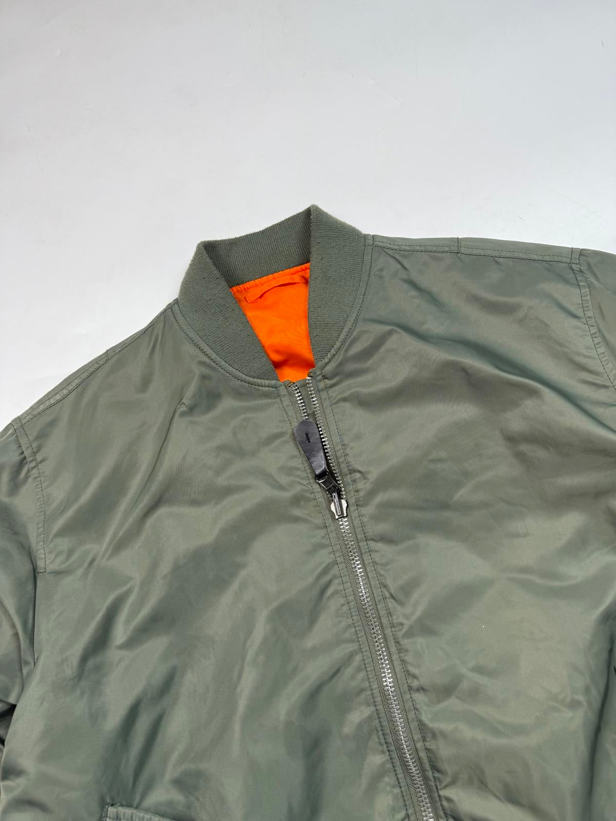 Vintage Ma-1 military bomber jacket (L)