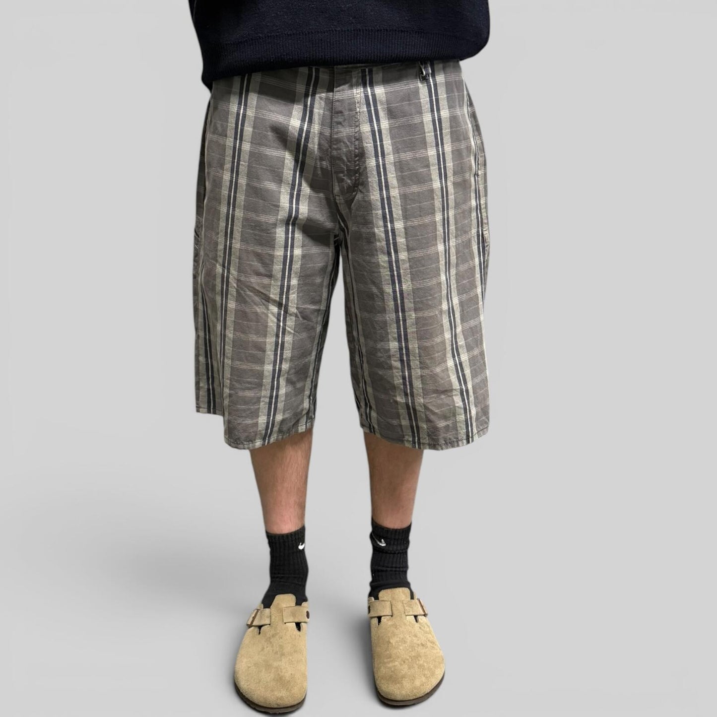 Vintage Dickies baggy checkered shorts (W36)